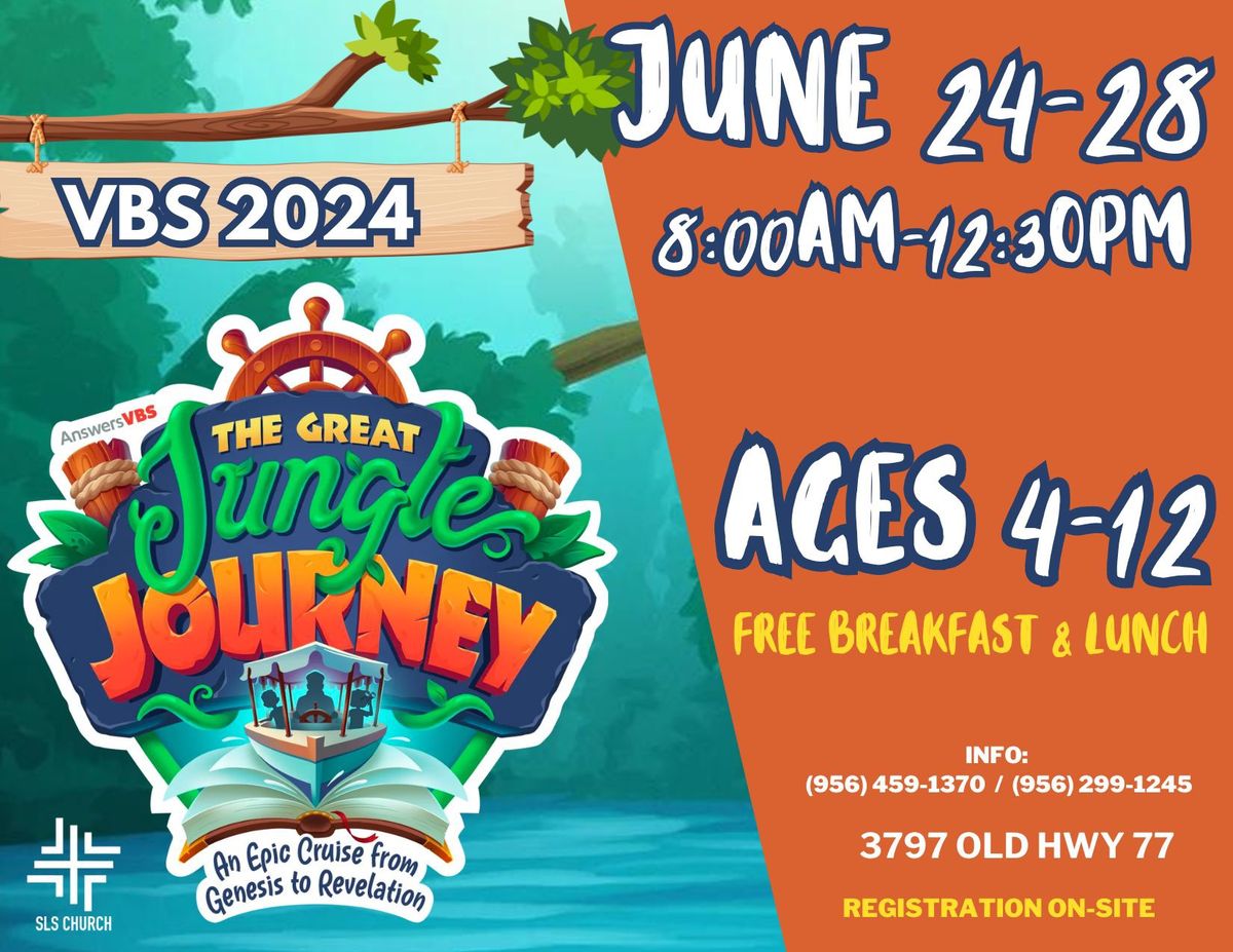 THE GREAT JUNGLE JOURNEY VBS 2024 