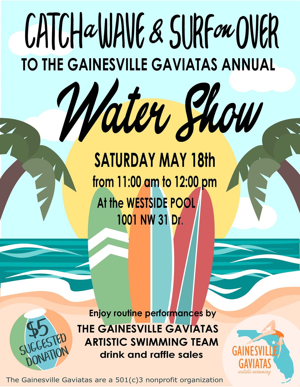 Gainesville Gaviatas Annual Water Show