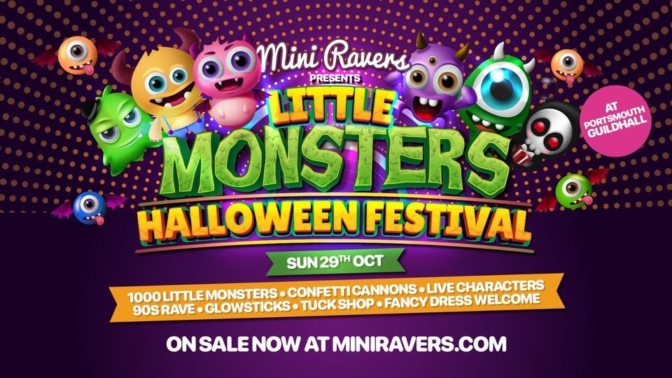 Mini Ravers Portsmouth - Little Monsters Halloween Festival 2024