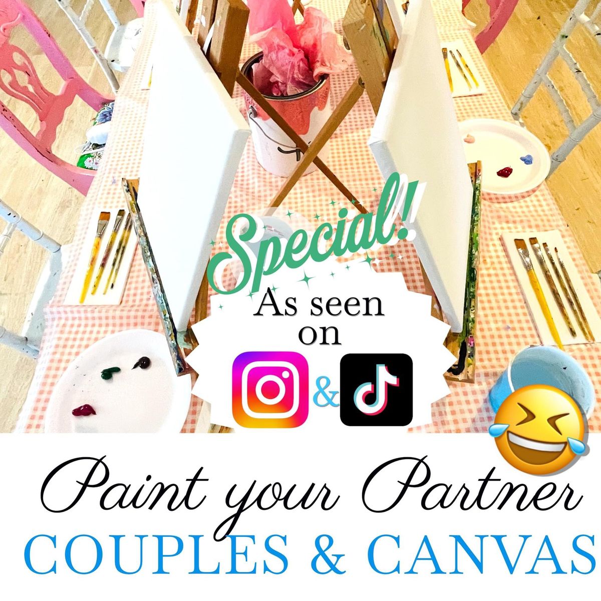 Paint Your Partner as seen on Instagram and TIKTOK