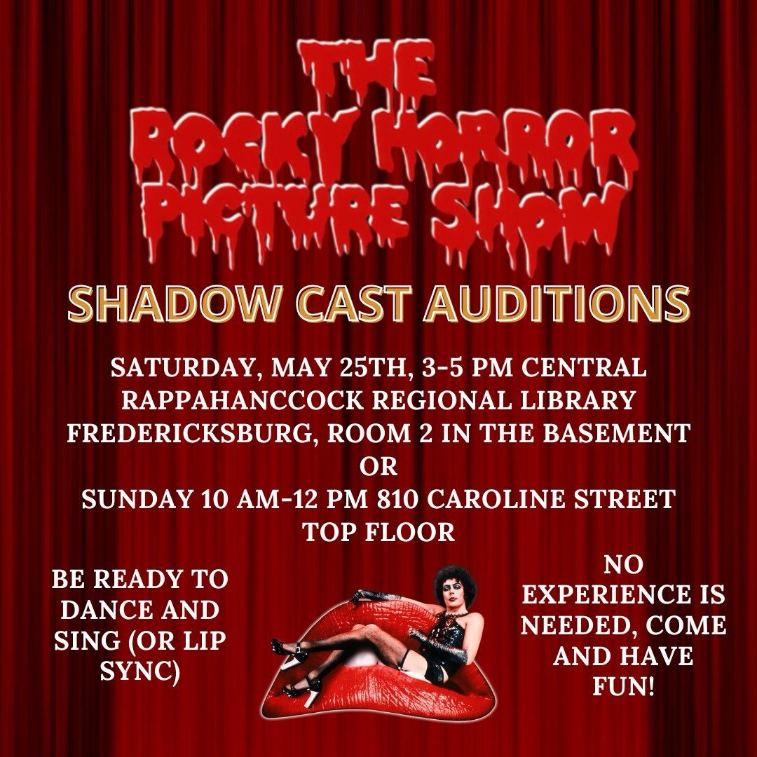 AUDITIONS: Rocky Horror Shadow Cast