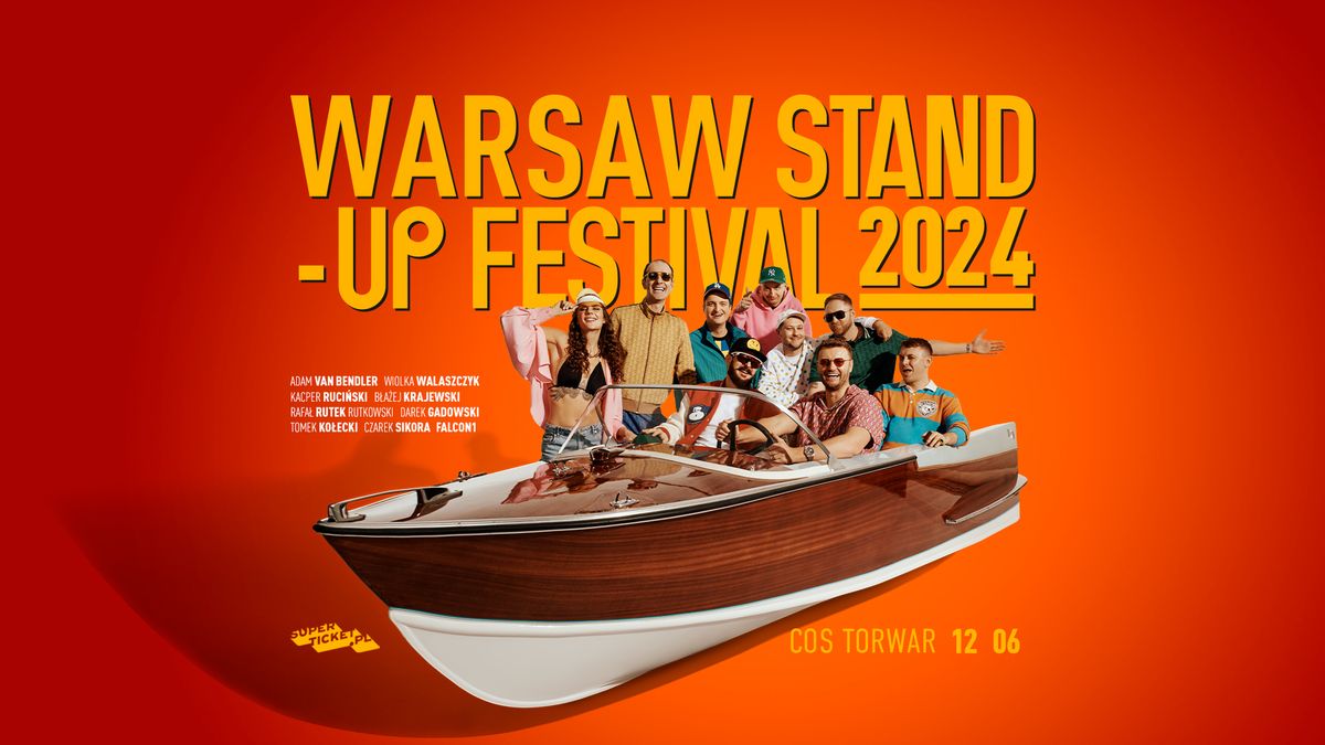Warsaw Stand-up Festival\u2122 2024 \/ COS Torwar