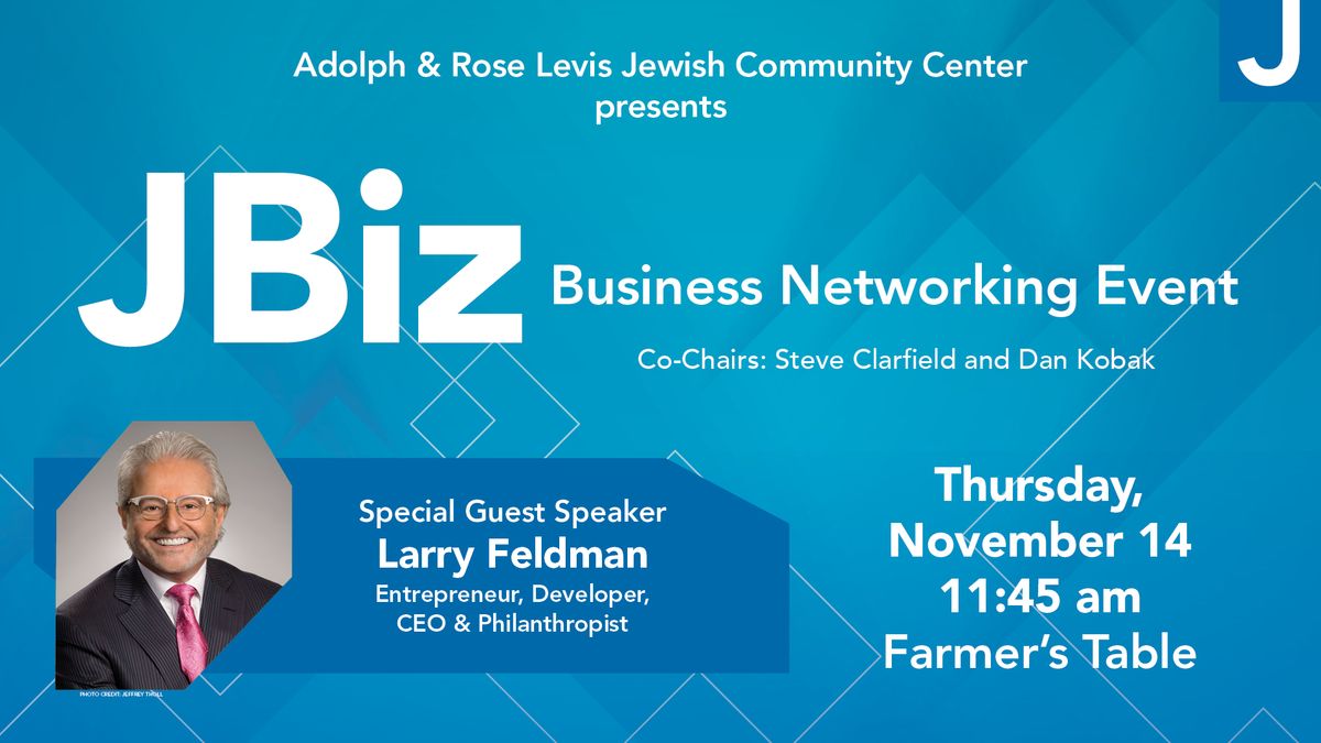 JBiz, A Business Networking Event Series