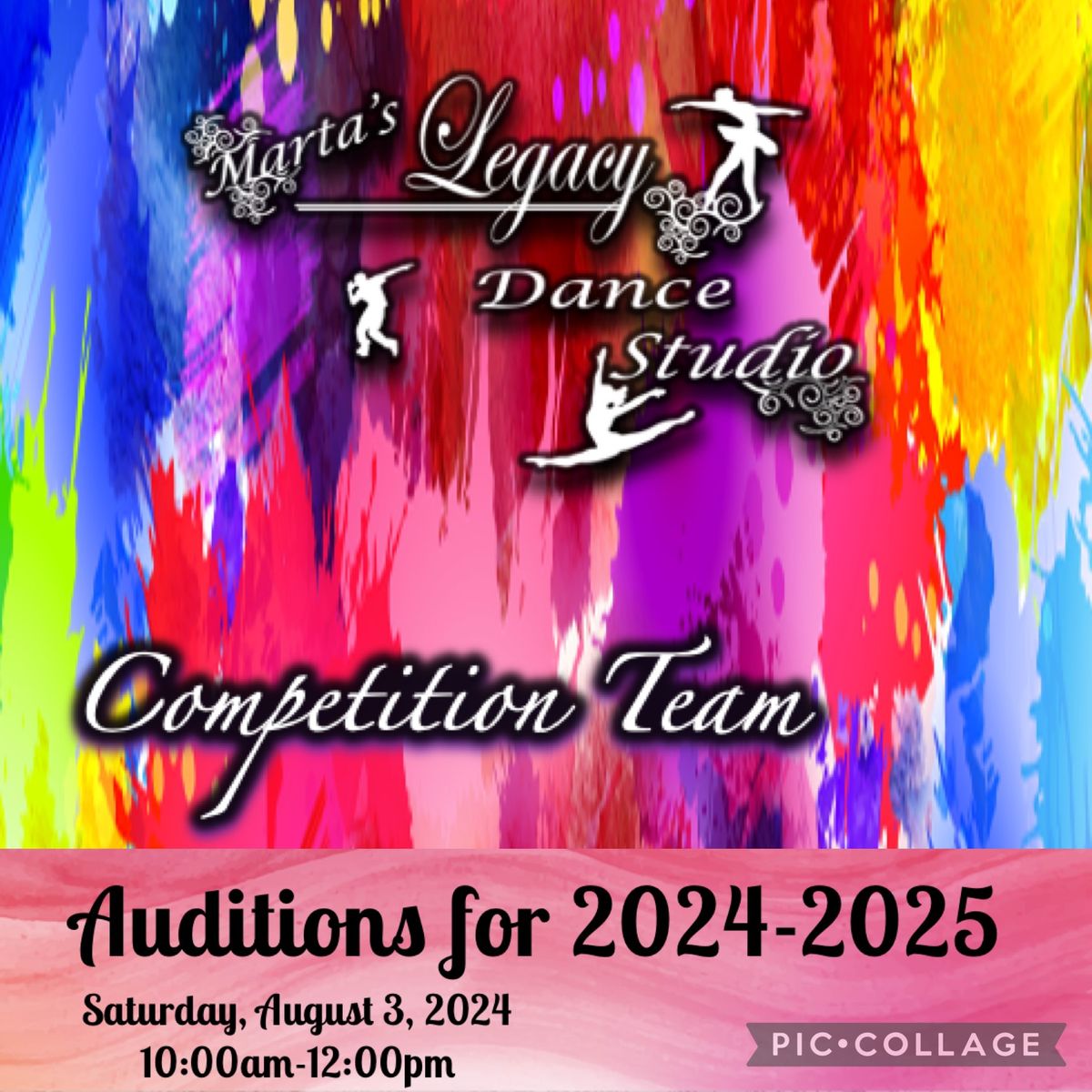 AUDITIONS - 2024-2025 Group competition team
