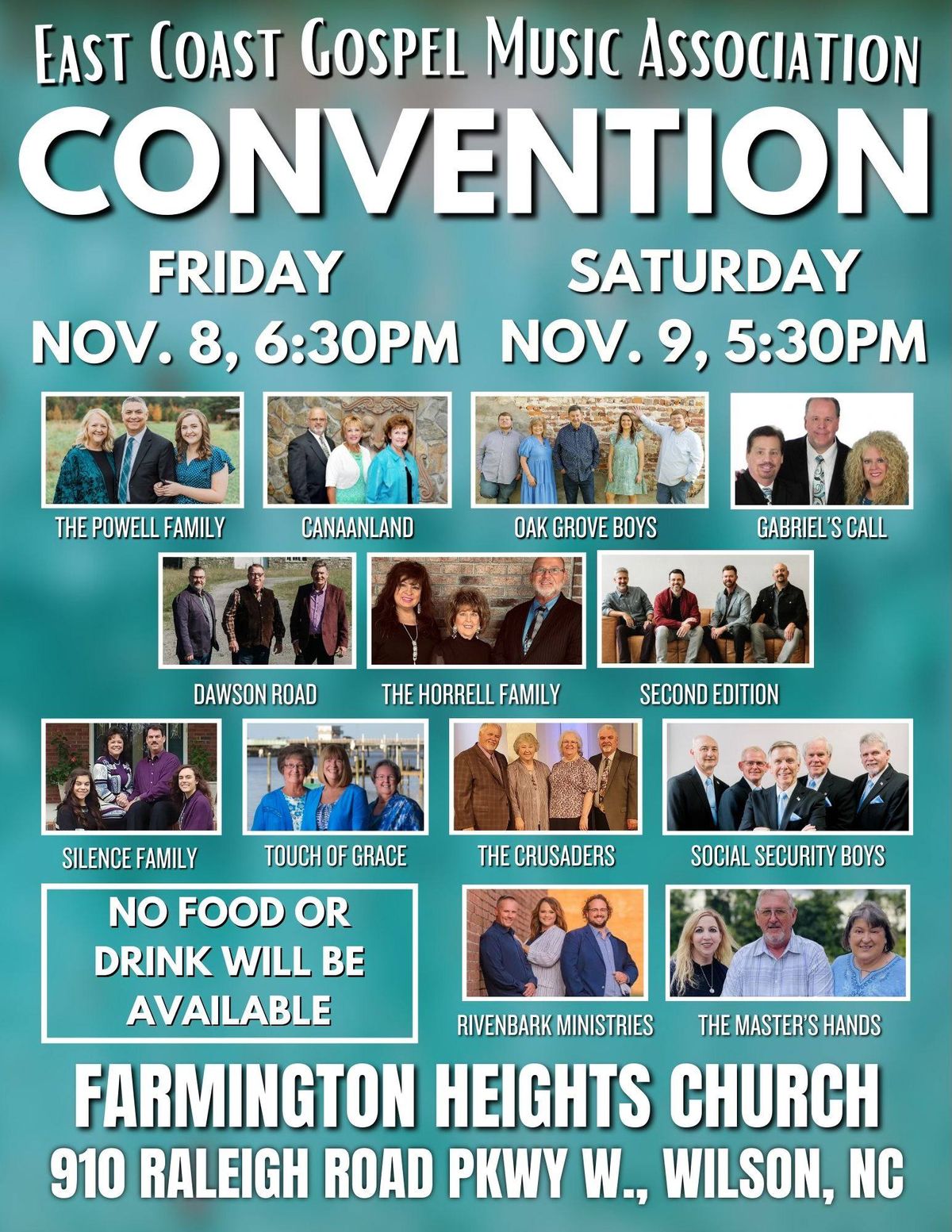 East Coast Gospel Music Association Convention (Farmington Heights Church)