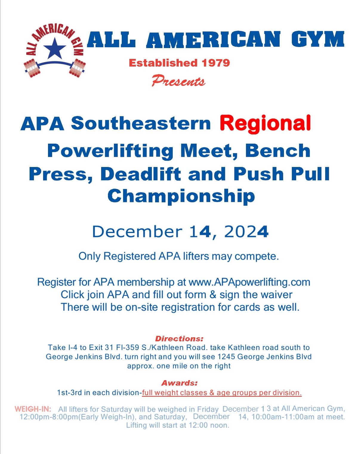 APA Southeastern Regional Meet