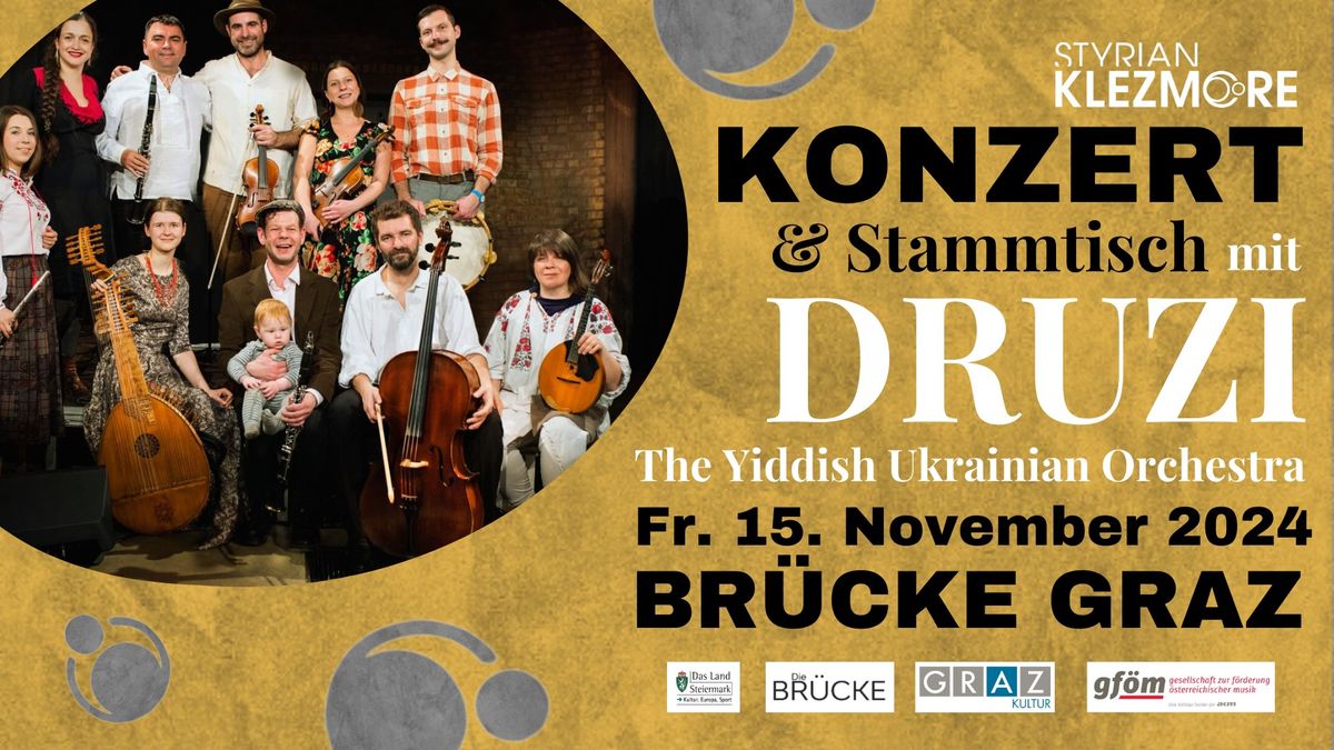 SK KONZERT & STAMMTISCH mit DRUZI (UKR) \ud83c\udfbb The Yiddish Ukrainian Orchestra