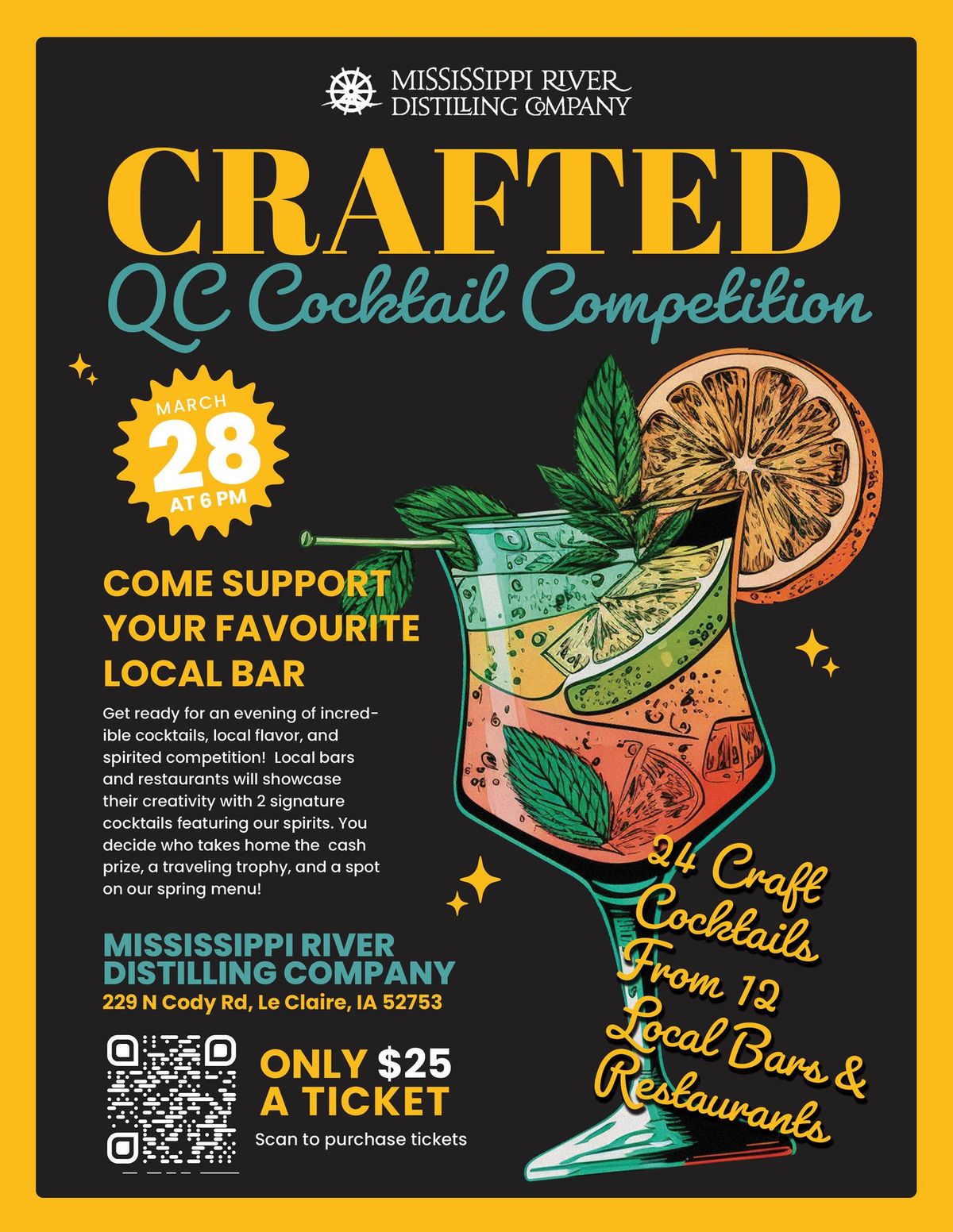 CRAFTED: QC Cocktail Competition