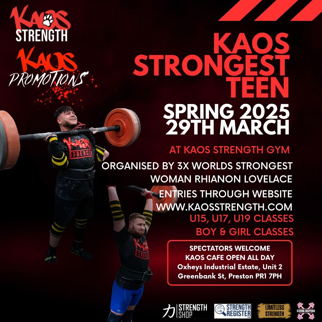 Kaos Strongest Teen 2025