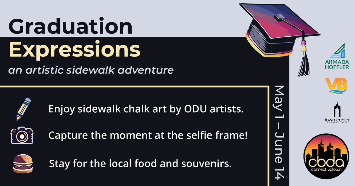 Graduation Expressions 2024 - An Artistic Sidewalk Adventure