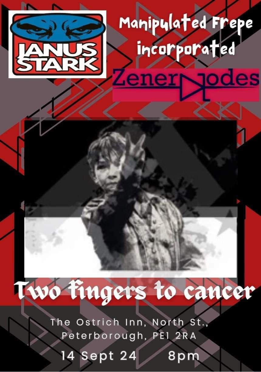 Two fingers to Cancer