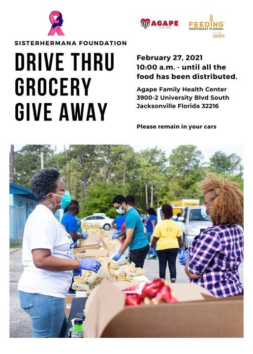 Drive Thru Grocery Give Away