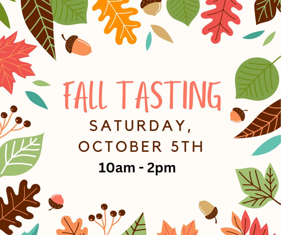 Fall Tasting 