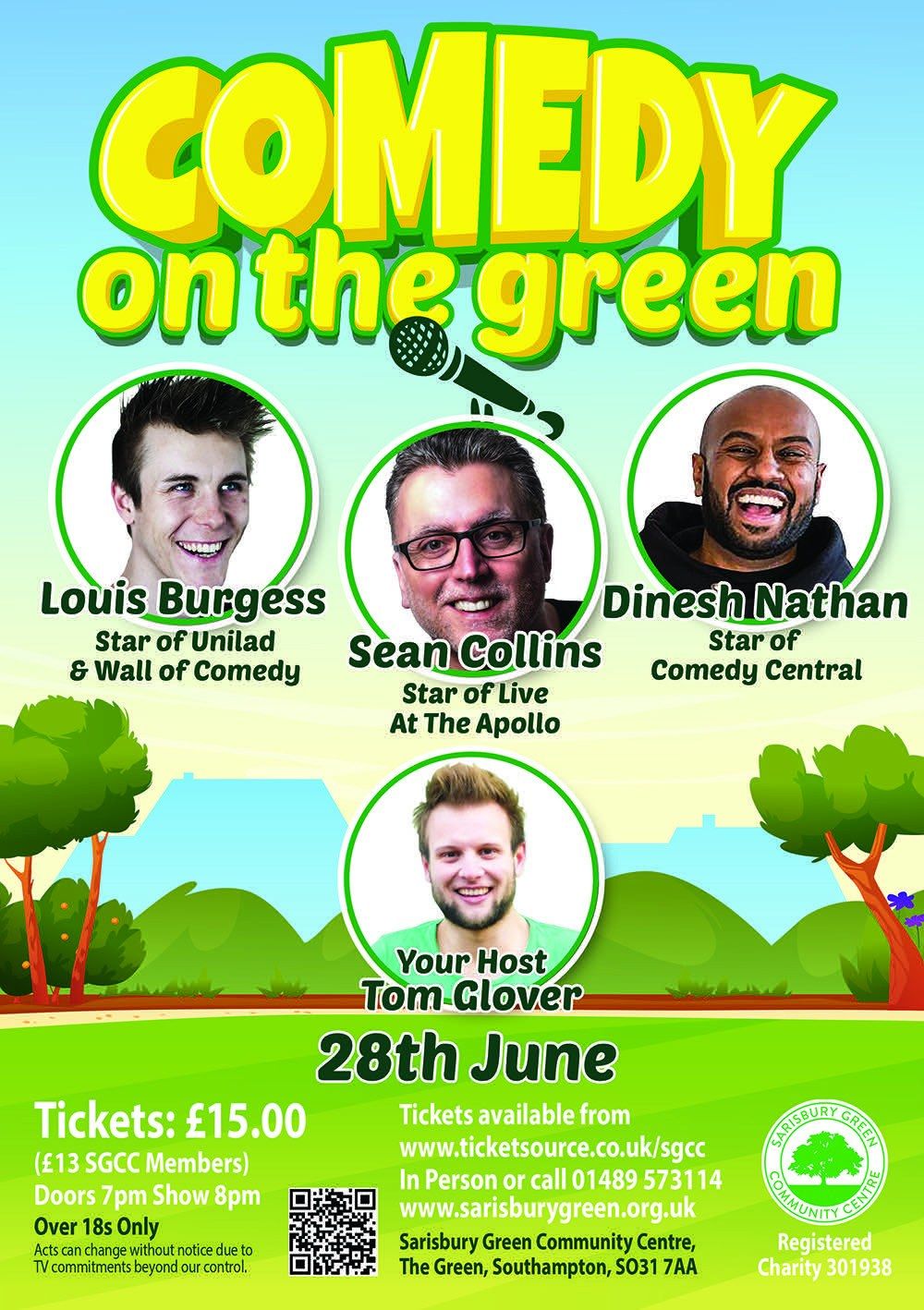 Comedy on the Green - June 2024