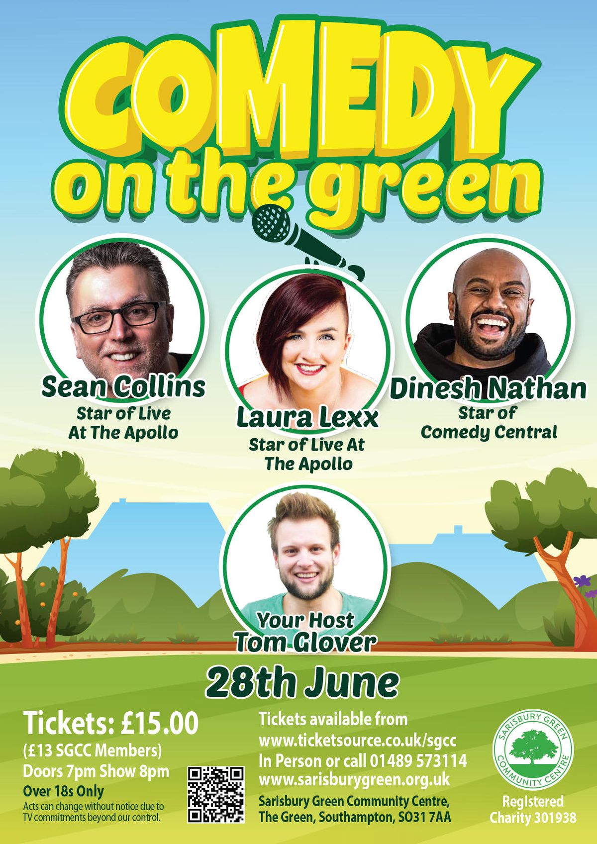 Comedy on the Green - June 2024 with Lara Lexx and Friends