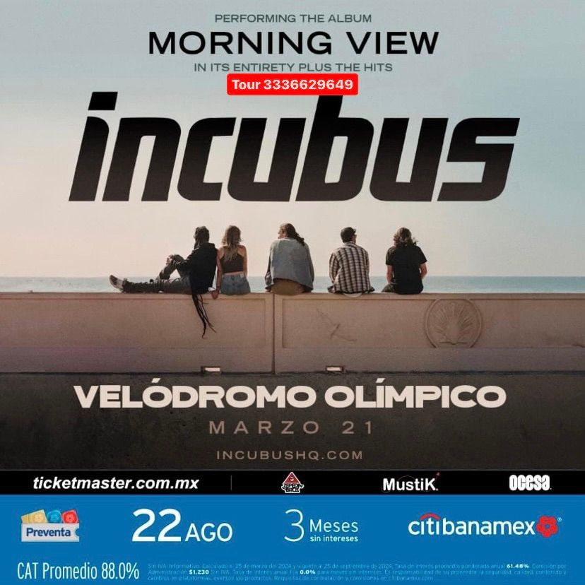 Incubus Tour de Guadalajara