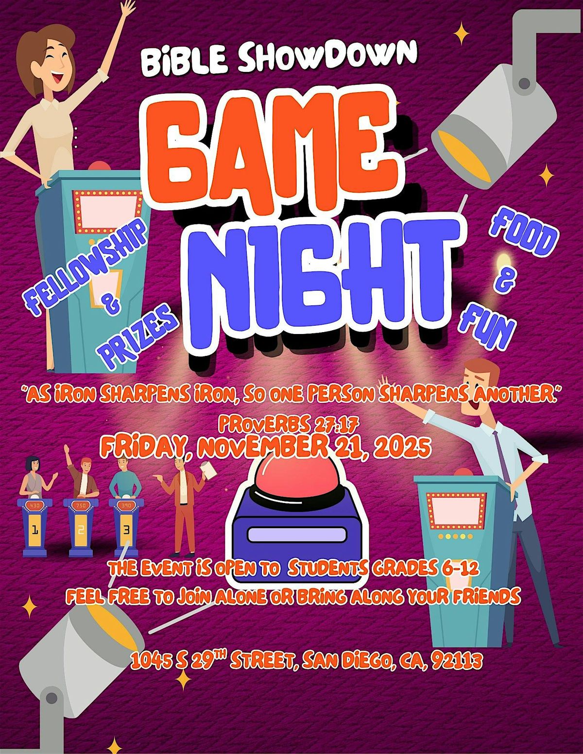 Bible Game Night Showdown