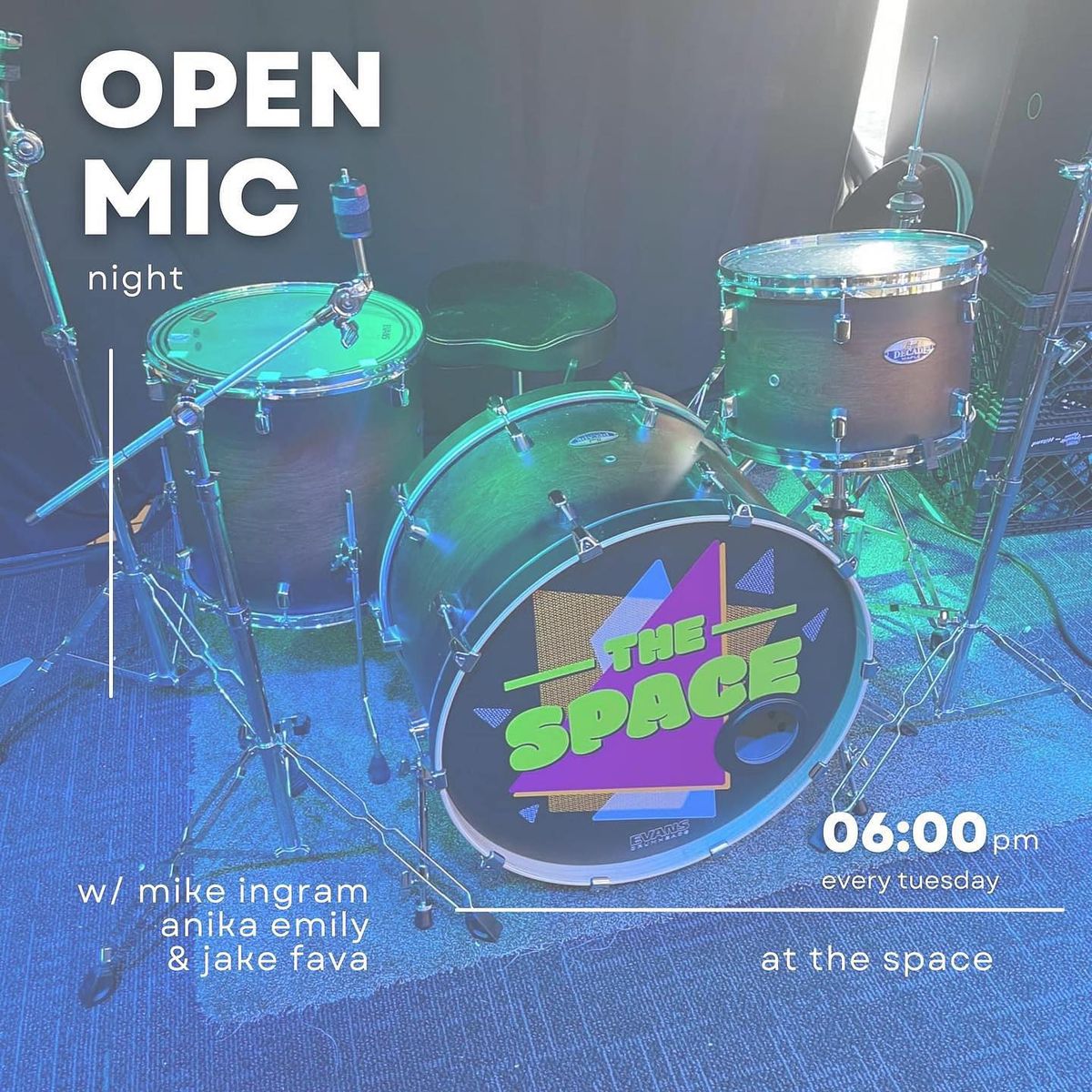 The Space Tuesday Open Mic Night!
