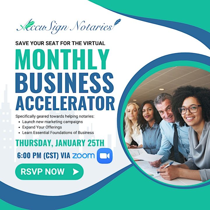 Notary Monthly Business Accelerator Denver, CO January 2024, Denver, CO, USA, 25 January 2024
