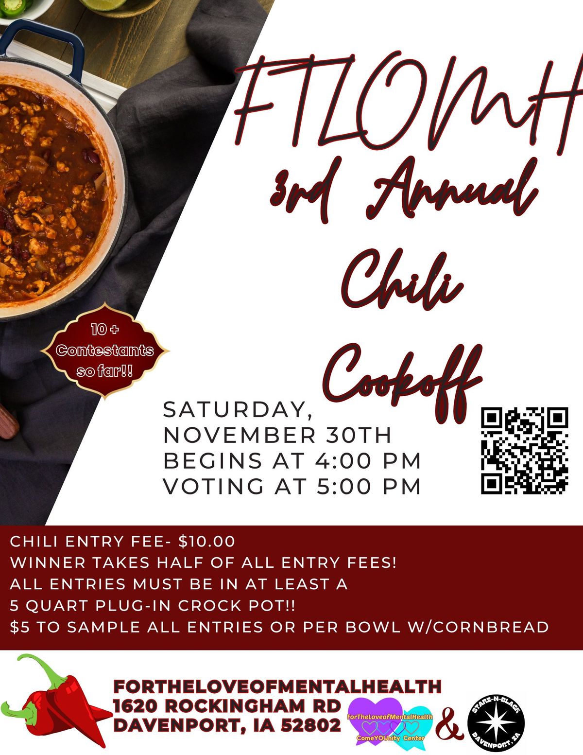 FTLOMH 3rd Annual Chili Cookoff