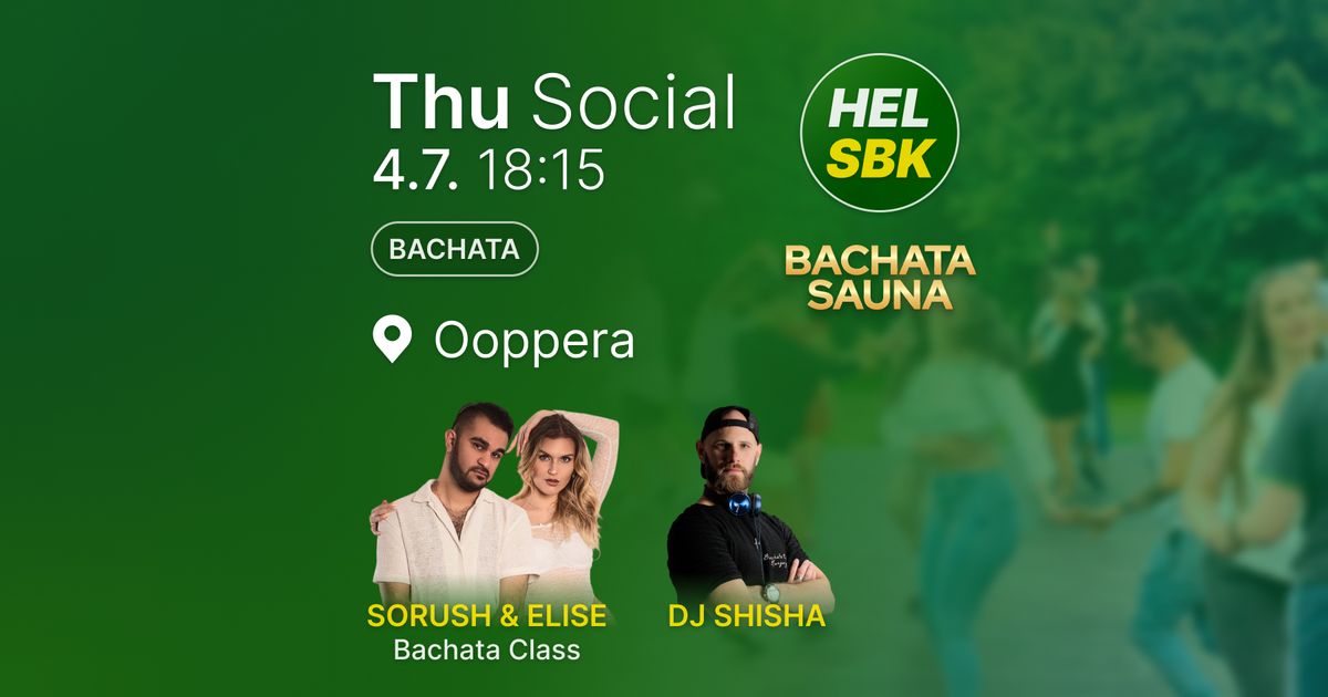Bachata Thursday Outdoor Social