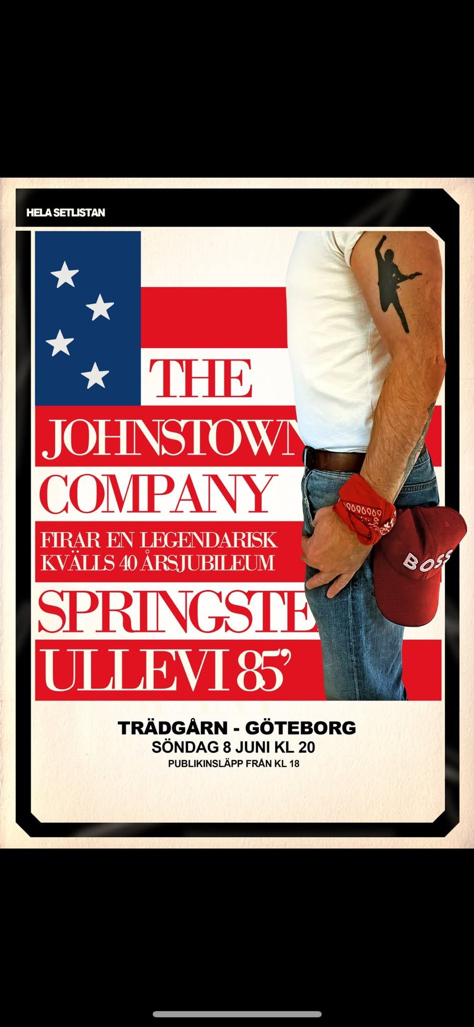 The Johnstown Company- Springsteen Ullevi 85\u2019