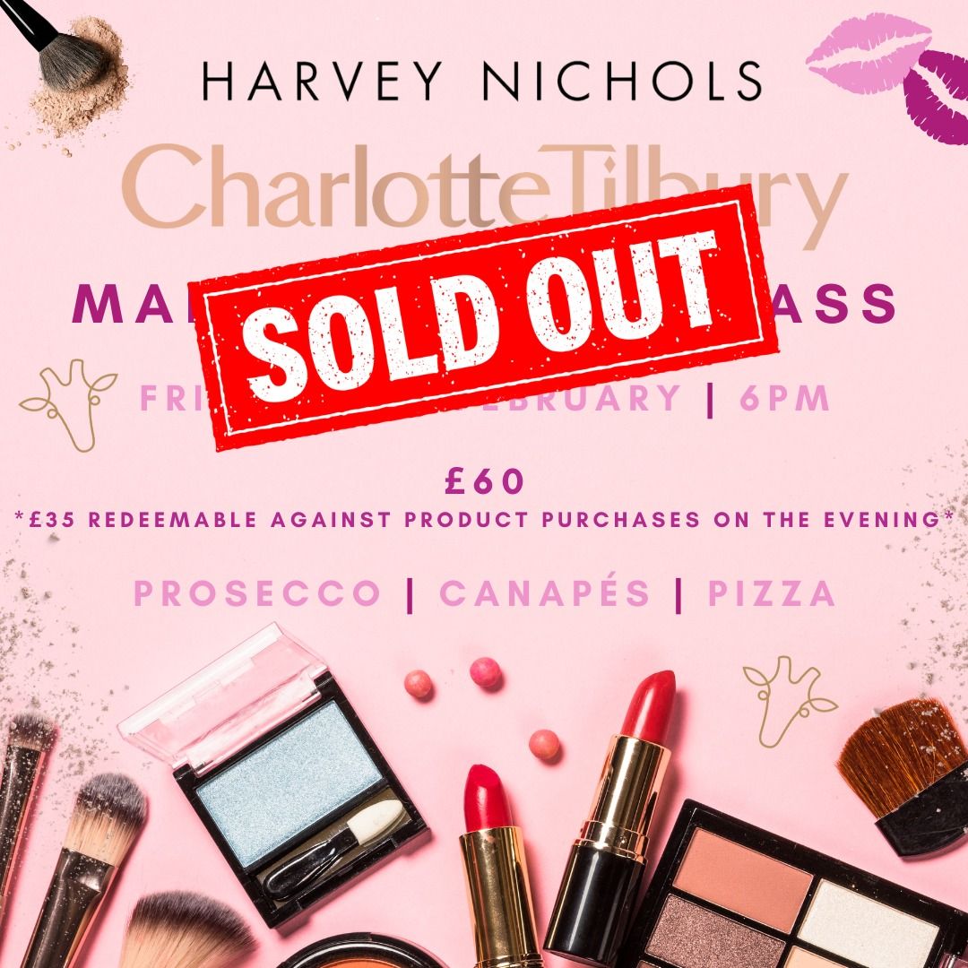 Charlotte Tilbury - Makeup Masterclass - SOLD OUT