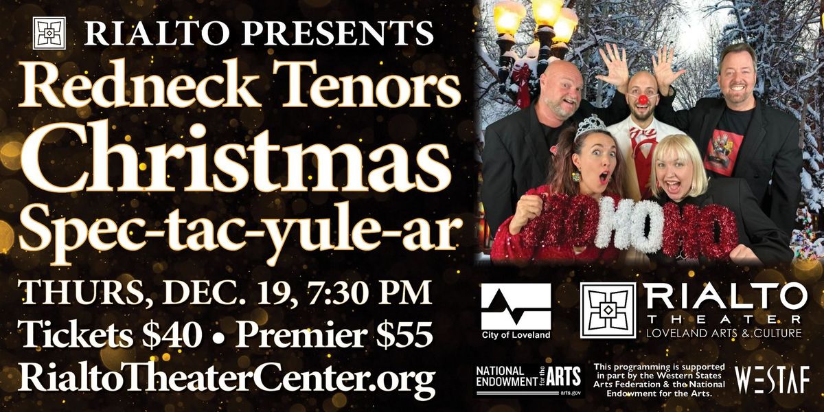 Redneck Tenors Christmas Spec-tac-yule-ar