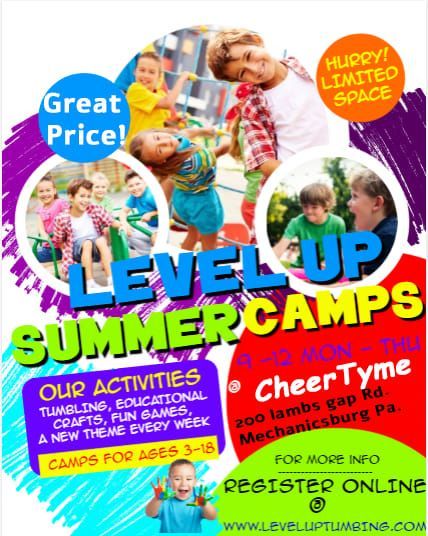 Pirate And Mermaid Summer Camp Week 6 Cheer Tyme All Stars Mechanicsburg 19 July To 22 July