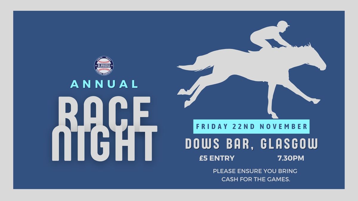 GBA Annual Race Night by Fundraiser