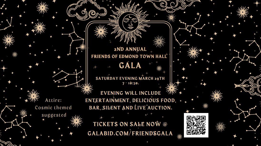 2nd Annual Friends of Edmond Town Hall Gala!