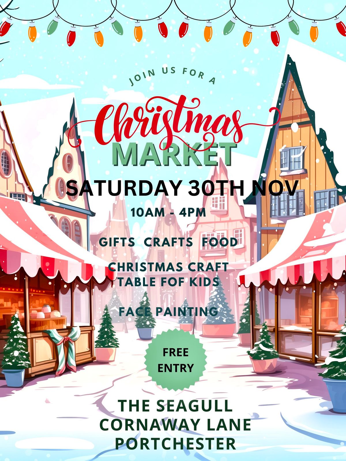 Portchester Christmas Fayre at The Seagull