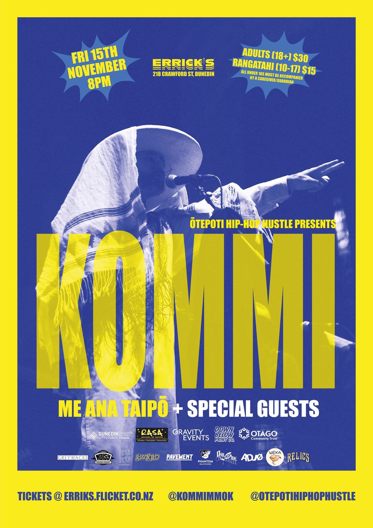 \u014cHHH Presents: KOMMI Me Ana Taip\u014d with Special Guests 