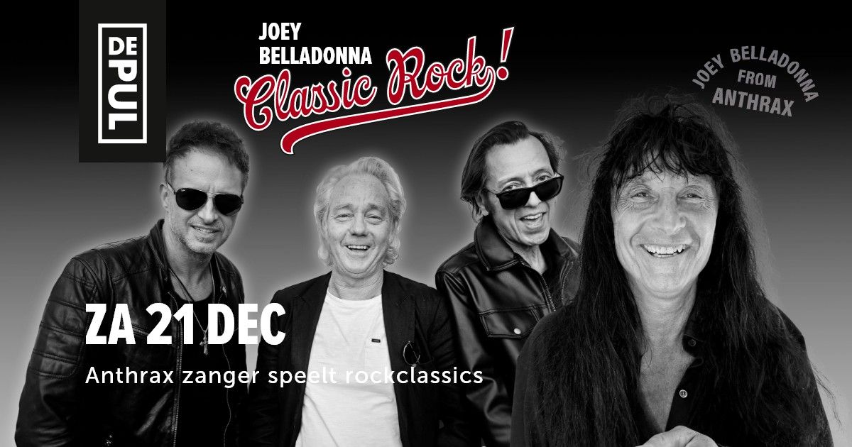 Joey Belladonna Classic Rock! | De Pul Uden