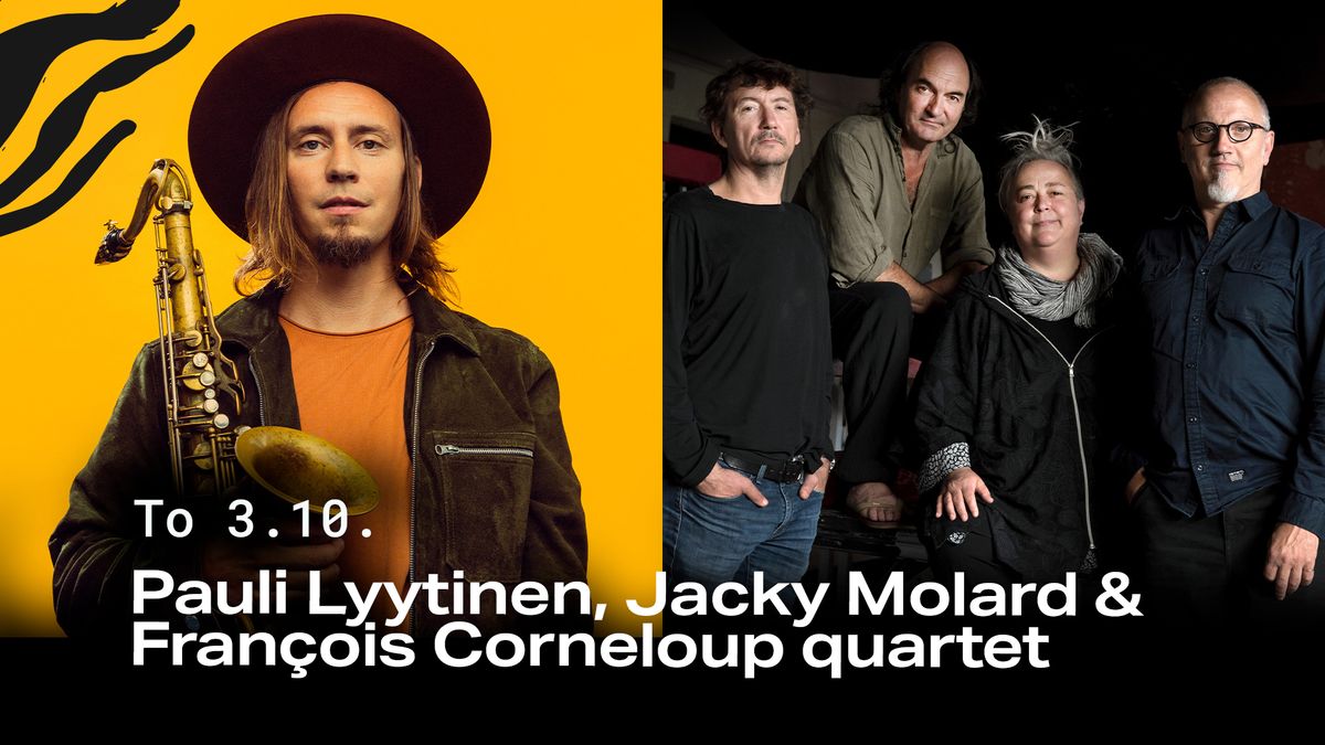 Pauli Lyytinen + Jacky Molard & Fran\u00e7ois Corneloup quartet