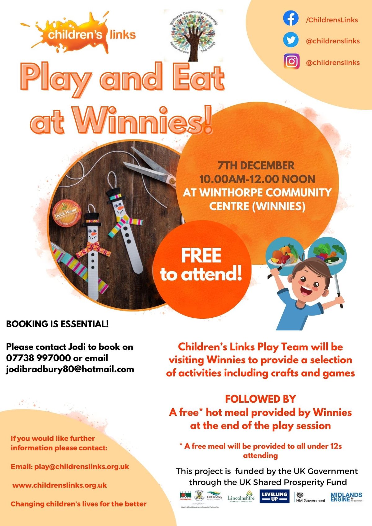 Play and Eat at Winnies Christmas edition