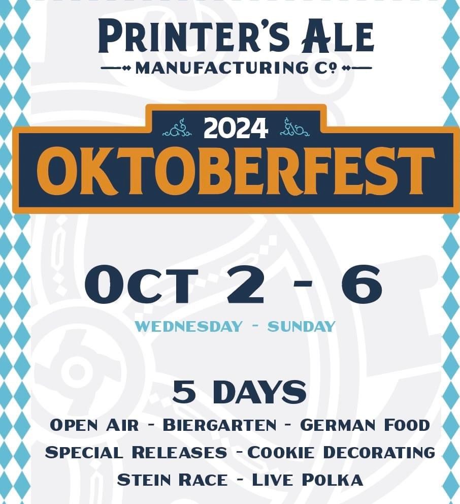 PRINTER\u2019S ALE OKTOBERFEST