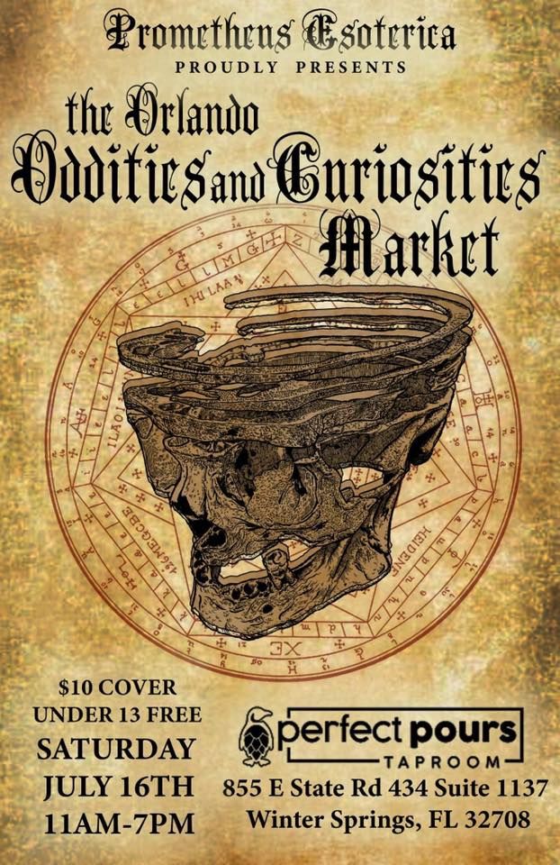 Orlando Oddities and Curiosities Market hosted by Prometheus Esoterica