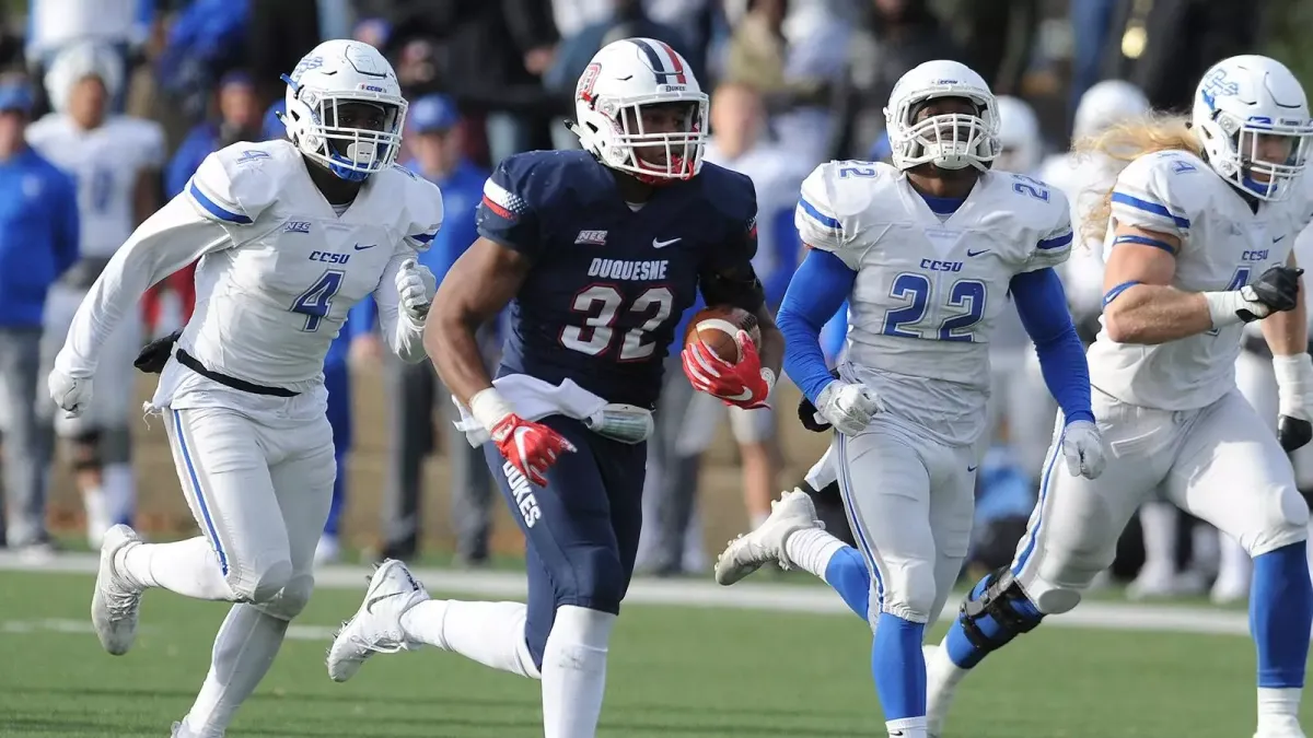 Parking Central Connecticut State Blue Devils at Duquesne Dukes Football