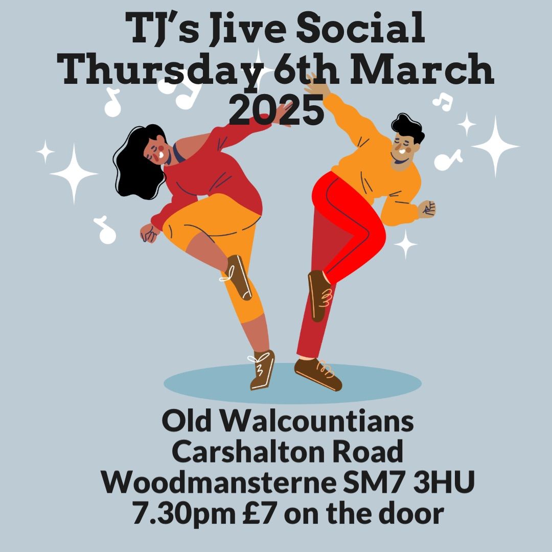 TJ\u2019s Jive Social at The Old Walcountians