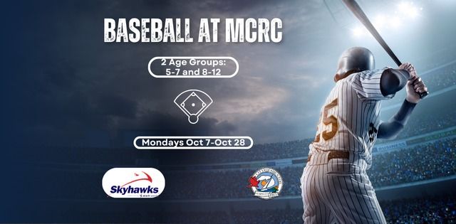 Baseball at MCRC - October Class Start Date