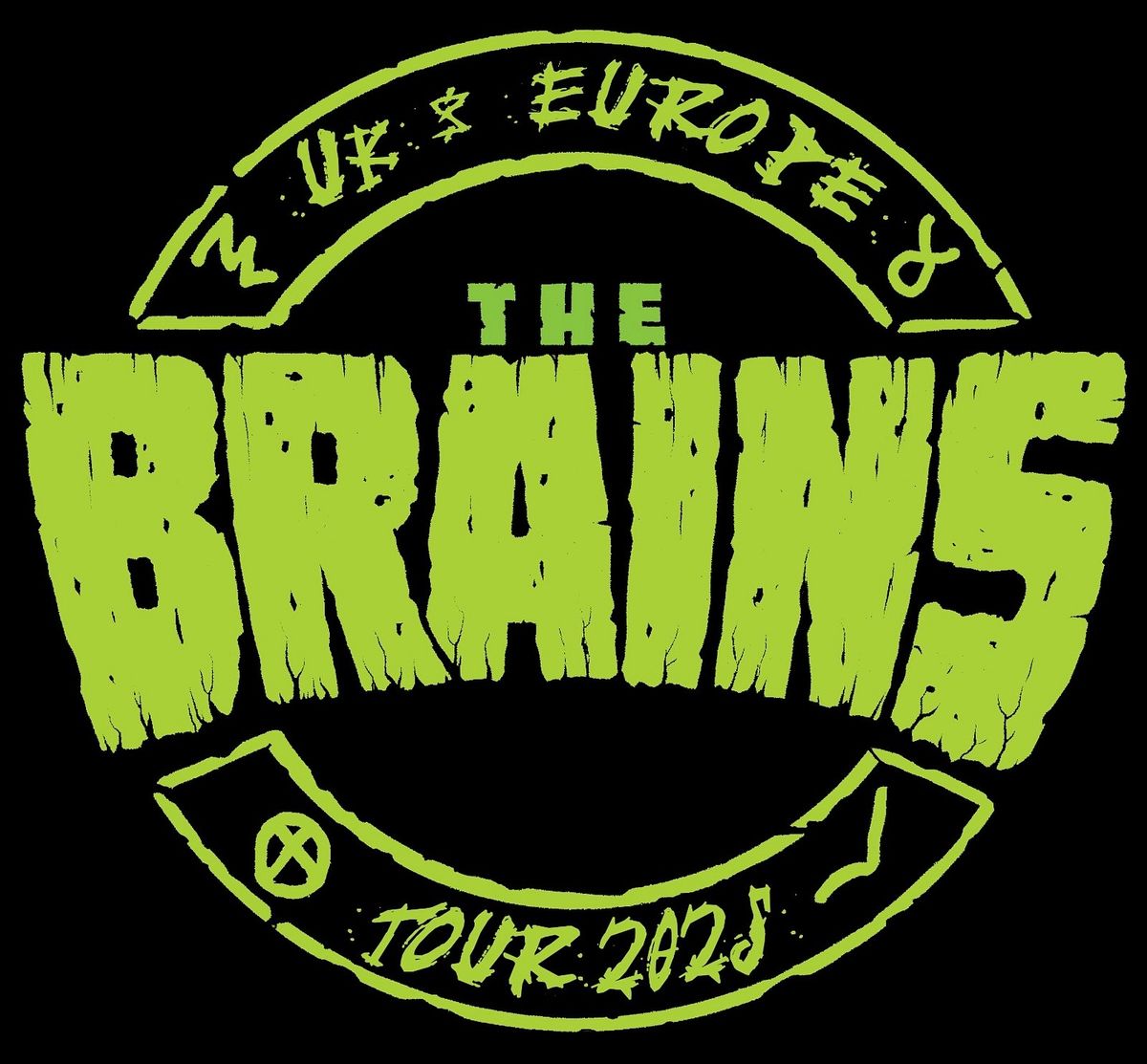 THE BRAINS (CAN) Psychobilly Rockabilly Horror Punk + G\u00e4ste \/ @ 7er Club Mannheim