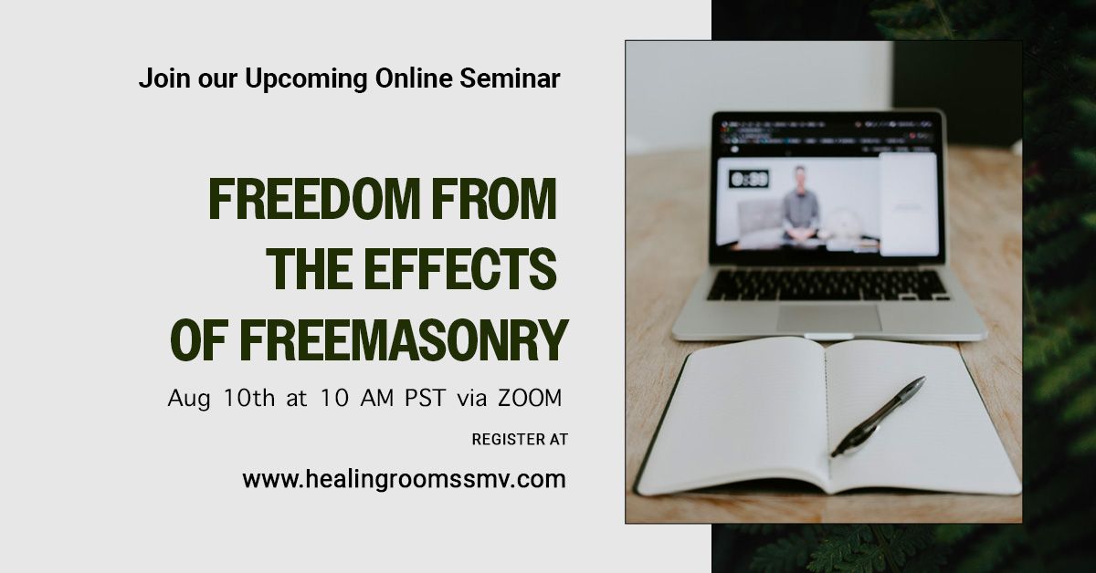 Freedom from the effects of Freemasonry | Online via ZOOM