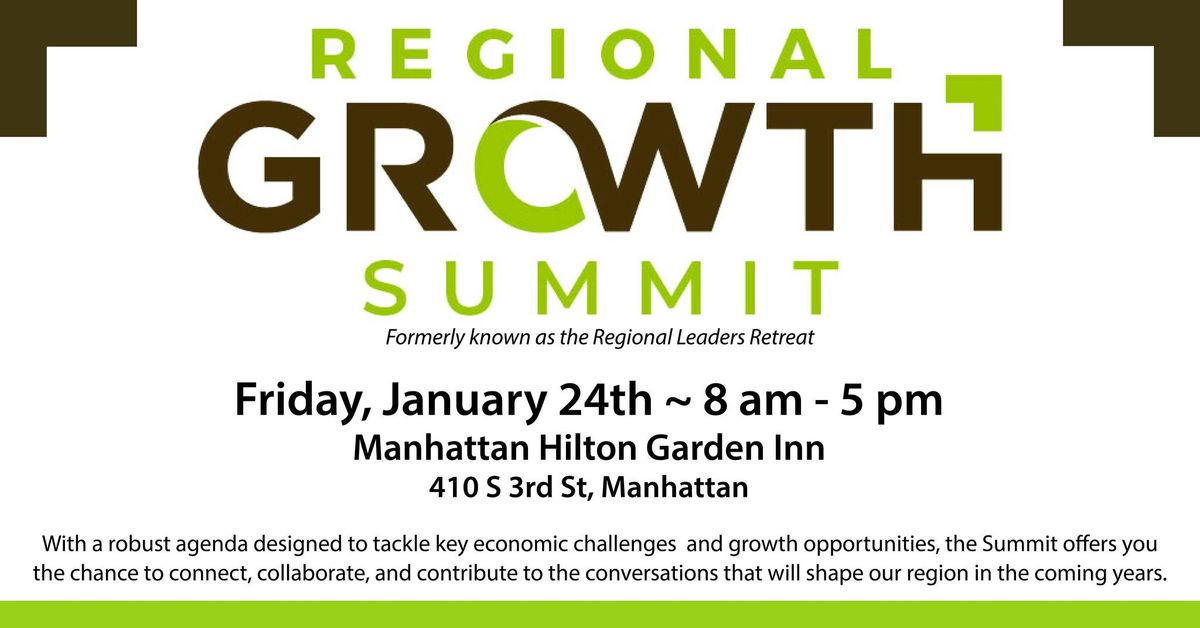 Regional Growth Summit (a.k.a. Regional Leaders Retreat)