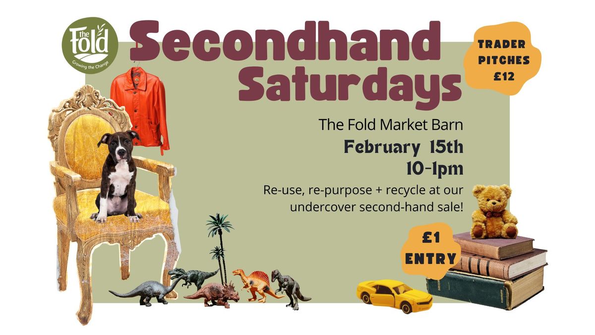 Second-hand Saturday at The Fold