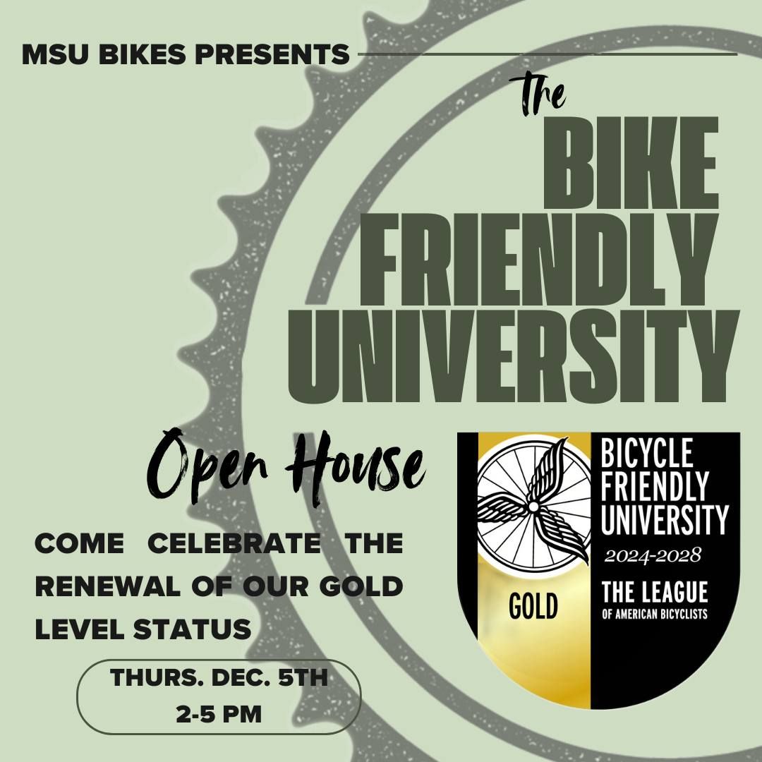 MSU's Bike Friendly University Award Celebration & Open House