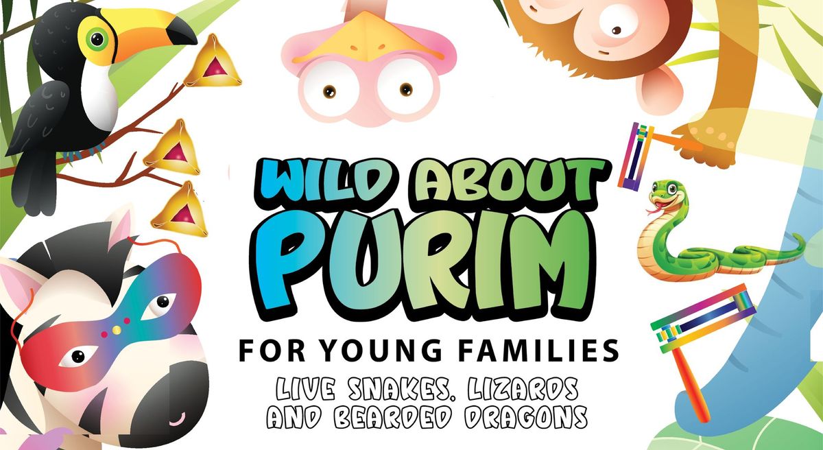 Wild About Purim - JFX Purim Party for Young Families 