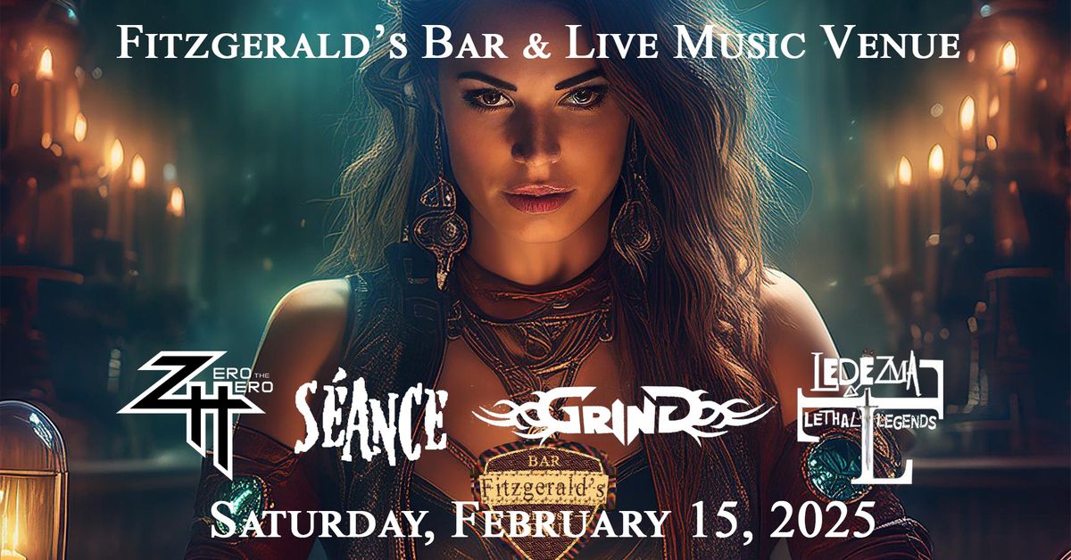 A Night of Ear Spanking Metal with the mighty Seance & Friends