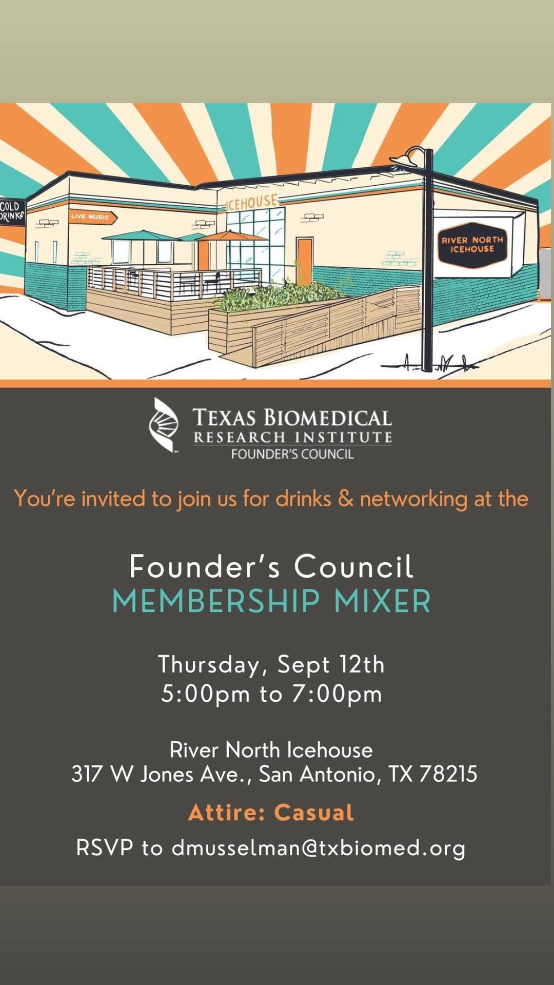 Founder's Council Fall Membership Mixer