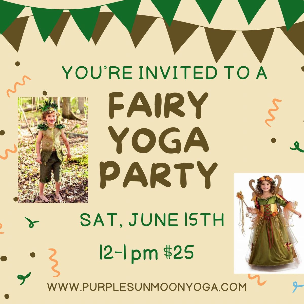 Fairy Yoga Party with Cara Deon